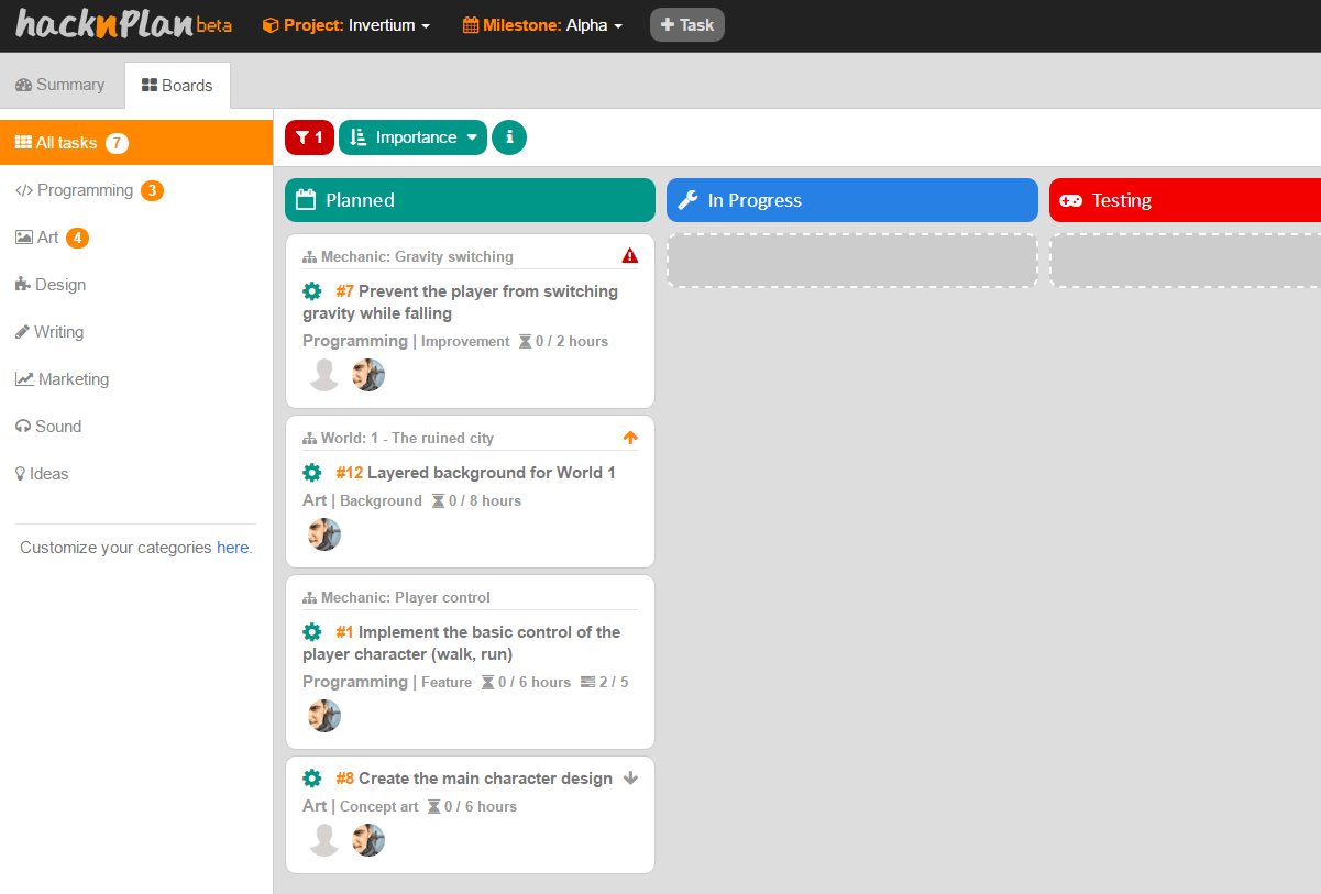 Dev Diary 9 (2016-03-27)