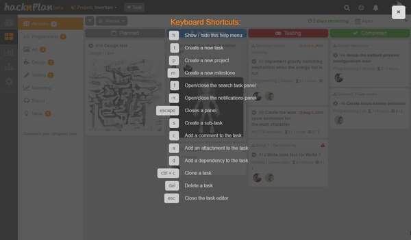 Dev Diary 16 – The legend of the Shortcuts