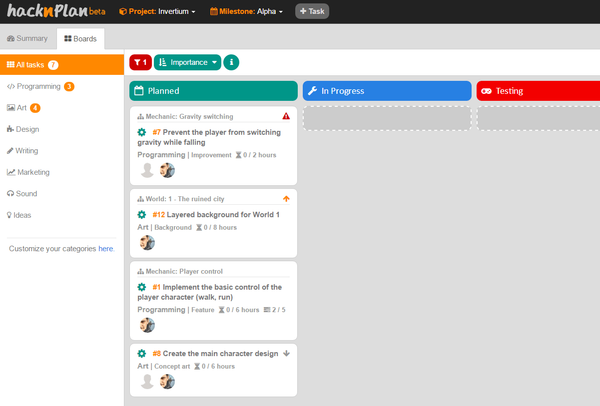 Dev Diary 9 (2016-03-27)