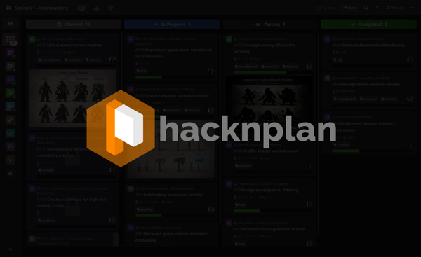 A fresh look for HacknPlan